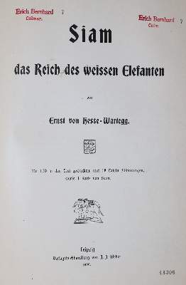 Bild Nr.1: 138-2175 Hesse-Wartegg,E.v.: (Asien)