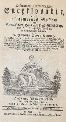 Bild Nr.1: 138-2293 Krünitz,J.G.: (Deutschland, Lausitz)