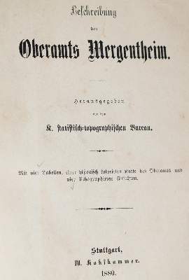 Bild Nr.1: 138-2306 Mergentheim, Bad.: (Deutschland)