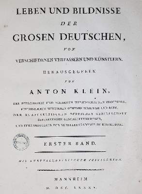Bild Nr.1: 138-2330 Klein,A. (Hrsg.).: (Deutschland, Portrait)