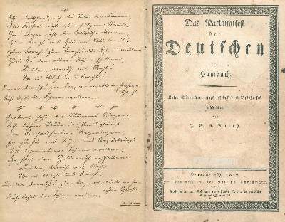 Bild Nr.1: 138-2342 Wirth,J.G.A.: (Deutschland, Revolution 1848/49 - Vormärz - Politik)