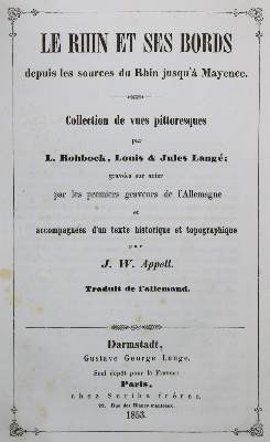 Bild Nr.2: 138-2344 Appell,J.W. u. A.Henninger.: (Deutschland, Rheinlande)