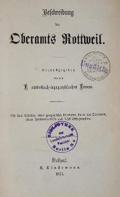 Bild Nr.1: 138-2351 (Riecke).: (Deutschland, Rottweil)