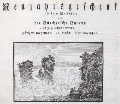 Bild Nr.2: 138-2529 Neujahrsblätter.: (Schweiz)
