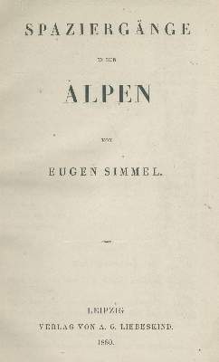Bild Nr.1: 138-2564 Sechs Werke.: (Verschiedene Länder - Geschichte, Alpen und Alpinismus)