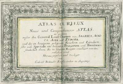 Bild Nr.1: 138-2574 Bodenehr,G.: (Verschiedene Länder - Geschichte, Atlanten)