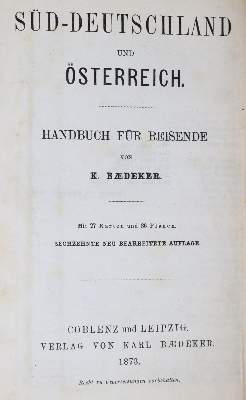 Bild Nr.1: 138-2596 Mittel- und Nord-Deutschland.: (Verschiedene Länder - Geschichte, Baedeker)