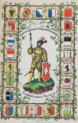 Bild Nr.1: 138-2600 Schweiz, Die,: (Verschiedene Länder - Geschichte, Baedeker)