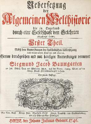 Bild Nr.1: 138-2601 Baumgarten,S.J. u.a.: (Verschiedene Länder - Geschichte)