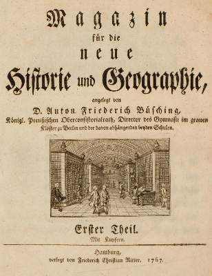 Bild Nr.3: 138-2613 Büsching,A.F.: (Verschiedene Länder - Geschichte)