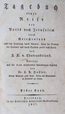 Bild Nr.1: 138-2618 Chateaubriand,F.-R.: (Verschiedene Länder - Geschichte)