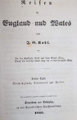 Bild Nr.1: 138-2649 Kohl,J.G.: (Verschiedene Länder - Geschichte, Grossbritannien)