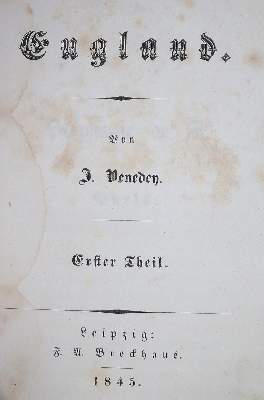 Bild Nr.1: 138-2654 Venedey,J.: (Verschiedene Länder - Geschichte, Grossbritannien)