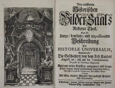 Bild Nr.1: 138-2658 (Imhof,A.L.v.).: (Verschiedene Länder - Geschichte)
