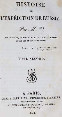 Bild Nr.3: 138-2700 Chambray,G.de.: (Verschiedene Länder - Geschichte, Russland)