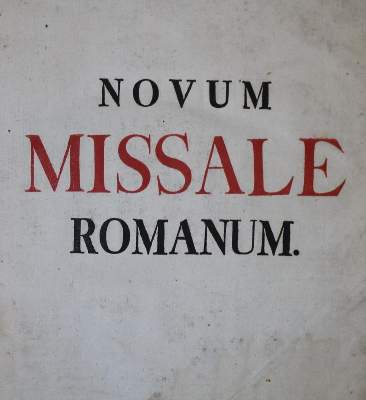 Bild Nr.1: 138-271 Novum Missale Romanum.: (Alte Drucke, Handschriften und Theologie)