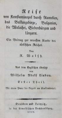 Bild Nr.1: 138-2747 Walsh,R.: (Verschiedene Länder - Geschichte, Türkei)