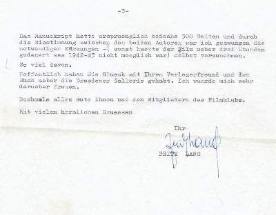Bild Nr.3: 138-2763 Lang, Fritz (eig. Friedrich Christian Anton),: (Film - Theater - Tanz)