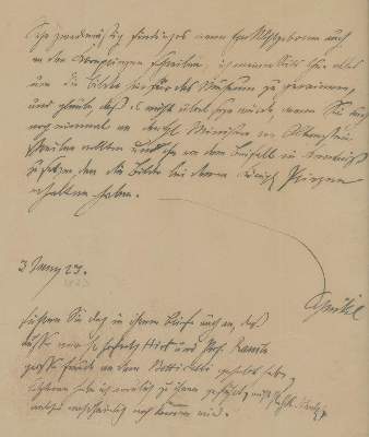 Bild Nr.1: 138-2786 Schinkel, Karl Friedrich,: (Autographen)