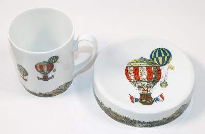 Bild Nr.5: 138-2796 Montgolfiere Fornasetti,: (Varia, Aeronautik)