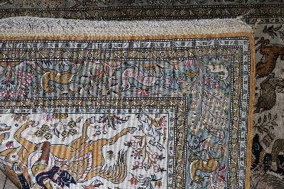 Bild Nr.3: 138-2848 Ghom Bildteppich.: (Varia, Teppiche)