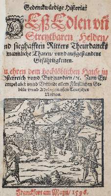 Bild Nr.1: 138-285 (Pfintzing,M.).: (Alte Drucke, Handschriften und Theologie)