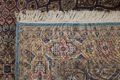 Bild Nr.26: 138-2850 Kashmir Seidenteppich.: (Varia, Teppiche)