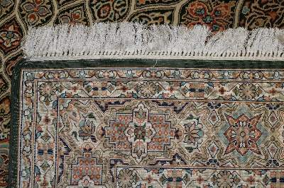 Bild Nr.26: 138-2851 Kashmir Seidenteppich.: (Varia, Teppiche)