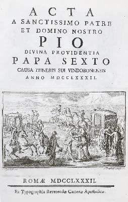 Bild Nr.1: 138-287 Pius VI. (Papst),: (Alte Drucke, Handschriften und Theologie)