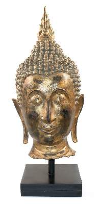 Bild Nr.1: 138-2874 Bedeutender Kopf des Buddha.: (Asiatika, Buddha)