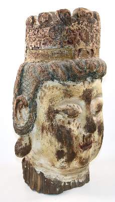 Bild Nr.2: 138-2890 Kopf der Guanyin.: (Asiatika, Guanyin)