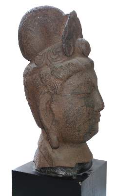 Bild Nr.2: 138-2891 Kopf des Guanyin,: (Asiatika, Guanyin)