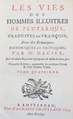 Bild Nr.1: 138-290 Plutarch.: (Alte Drucke, Handschriften und Theologie)