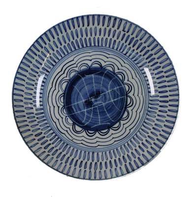 Bild Nr.1: 138-2907 Teller wohl China.: (Asiatika, Porzellan u. Keramik)