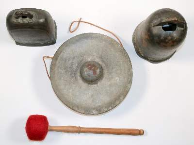 Bild Nr.2: 138-2922 Tempelglocken: (Asiatika, Ritualgegenstände)