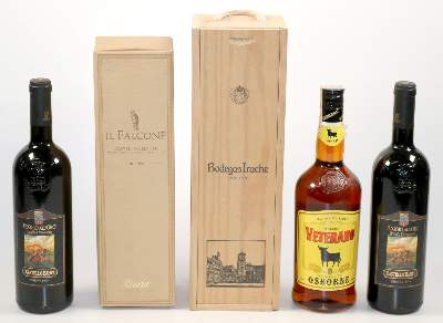 Bild Nr.1: 138-2944 Weine u. Brandy.: (Getränke, Weine)