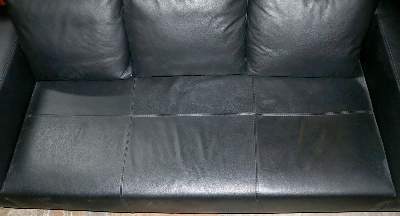Bild Nr.4: 138-2982 Ledersofa,: (Möbel)
