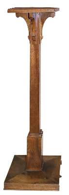 Bild Nr.1: 138-2984 Holzsäule 19.Jh.: (Möbel, Säulen)