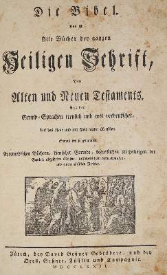 Bild Nr.1: 138-30 Bibel, Die,: (Bibeln)