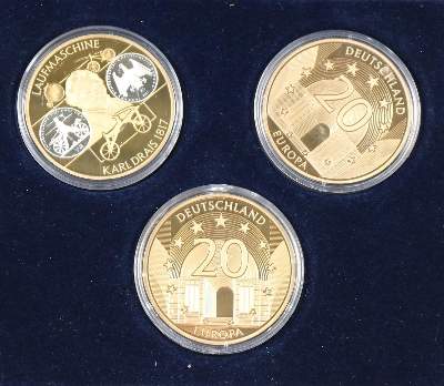 Bild Nr.1: 138-3005 Euro u. Spezimen.: (Münzen und Medaillen)