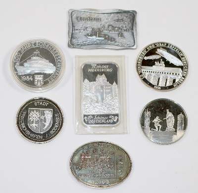 Bild Nr.1: 138-3032 Silbermünzen.: (Münzen und Medaillen, Silber)