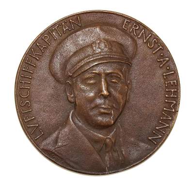 Bild Nr.1: 138-3039 Bronzemedaille: (Münzen und Medaillen, Zeppelin)