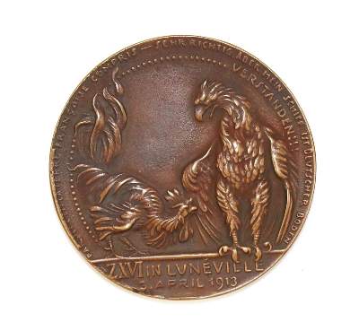 Bild Nr.1: 138-3041 Bronzemedaille: (Münzen und Medaillen, Zeppelin)
