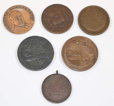 Bild Nr.2: 138-3042 Bronzemedaillen: (Münzen und Medaillen, Zeppelin)