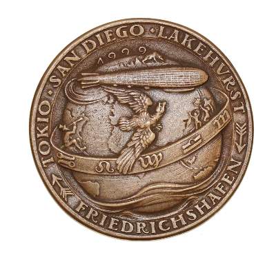 Bild Nr.2: 138-3046 Dr. Eckener's: (Münzen und Medaillen, Zeppelin)