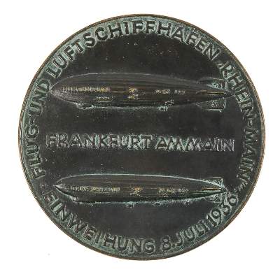 Bild Nr.2: 138-3055 Großmedaille: (Münzen und Medaillen, Zeppelin)