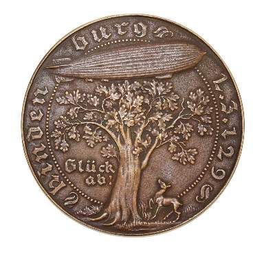 Bild Nr.2: 138-3059 Medaille: (Münzen und Medaillen, Zeppelin)