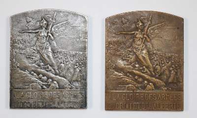 Bild Nr.3: 138-3080 Zeppelinmemorablien.: (Münzen und Medaillen, Zeppelin)