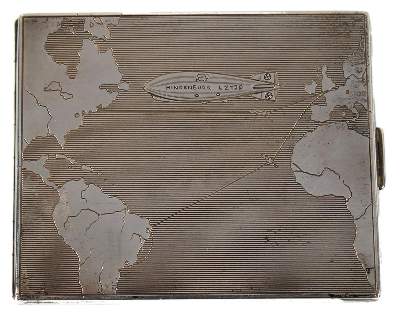 Bild Nr.1: 138-3085 Zigarettentui aus: (Münzen und Medaillen, Zeppelin)