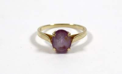 Bild Nr.1: 138-3114 Amethystring 585: (Schmuck, Ringe)